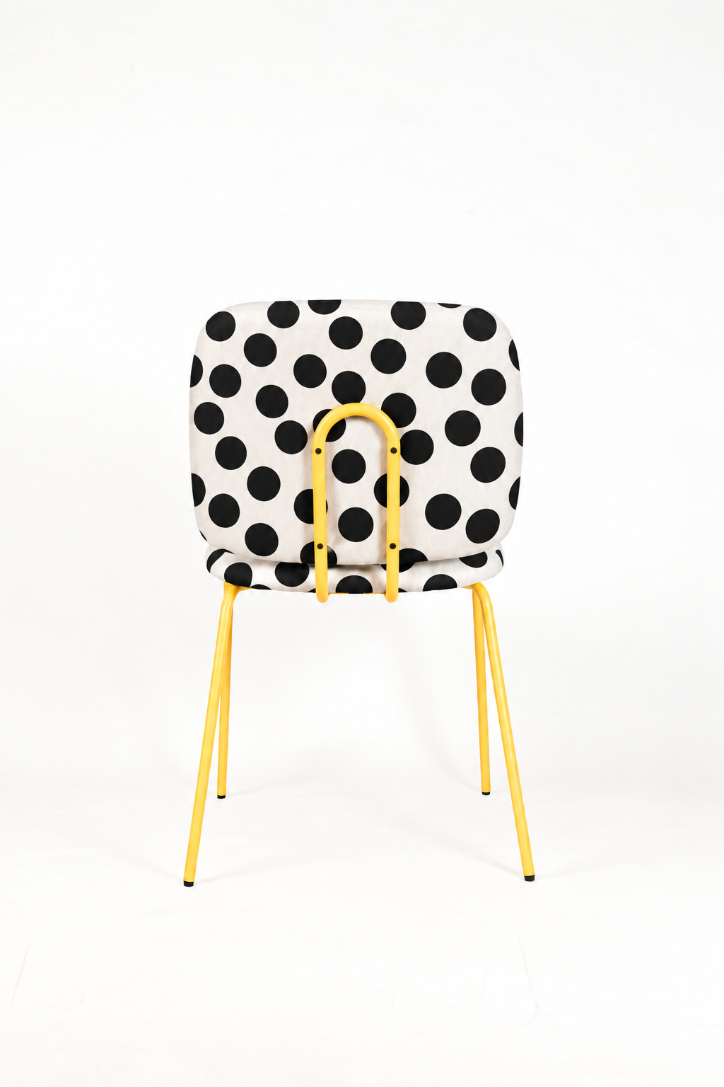 Silla Clarita Amarilla Tapizado Vichy Dots Pre-Order