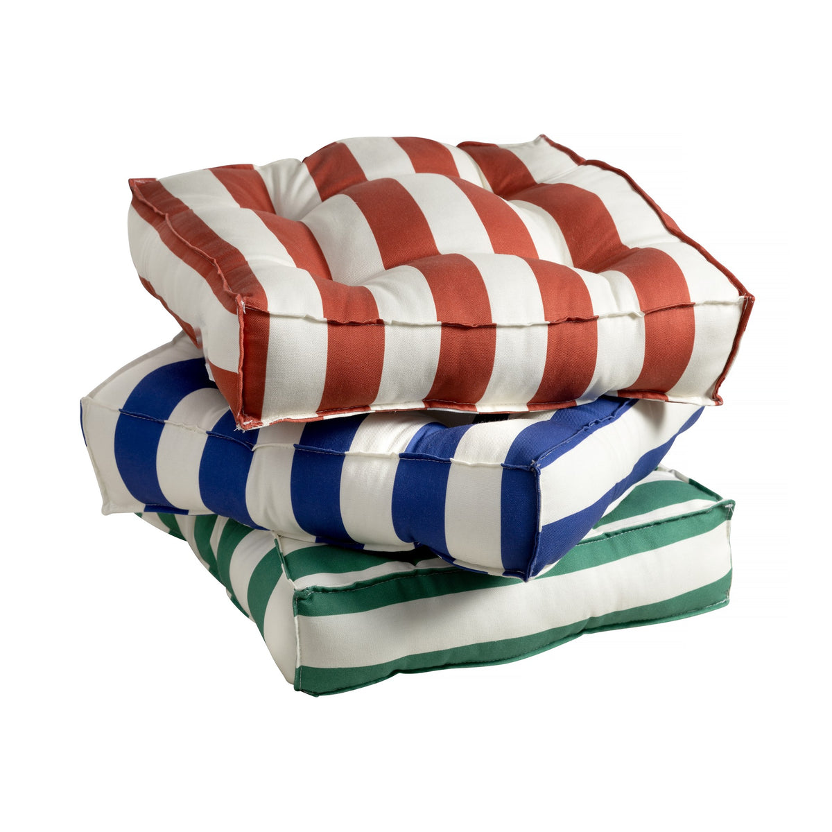 Set 2 Square Cushion Marshall Rojo