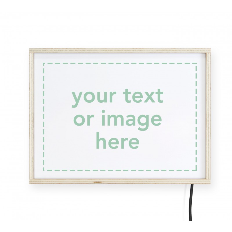 Lightbox Personalizable "Pon aqui tu mensaje"