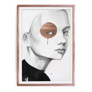 Cuadro Cobre Silence