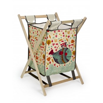 Cesto De La Ropa Animal Tree