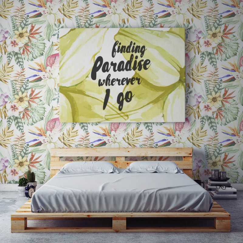 tienda online telas & papel  decorar las paredes del dormitorio