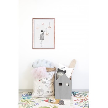 Cuadro Cobre Alphabet