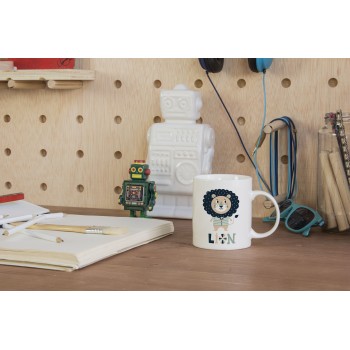 Taza Decorada Little Lion Circus