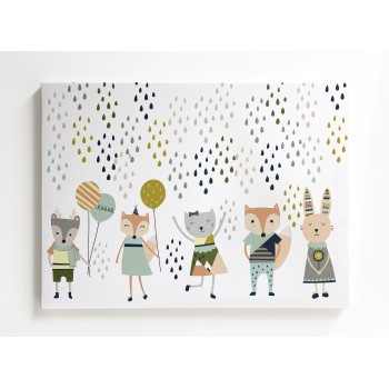Lienzo Animals