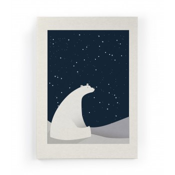 Lienzo Bear Night