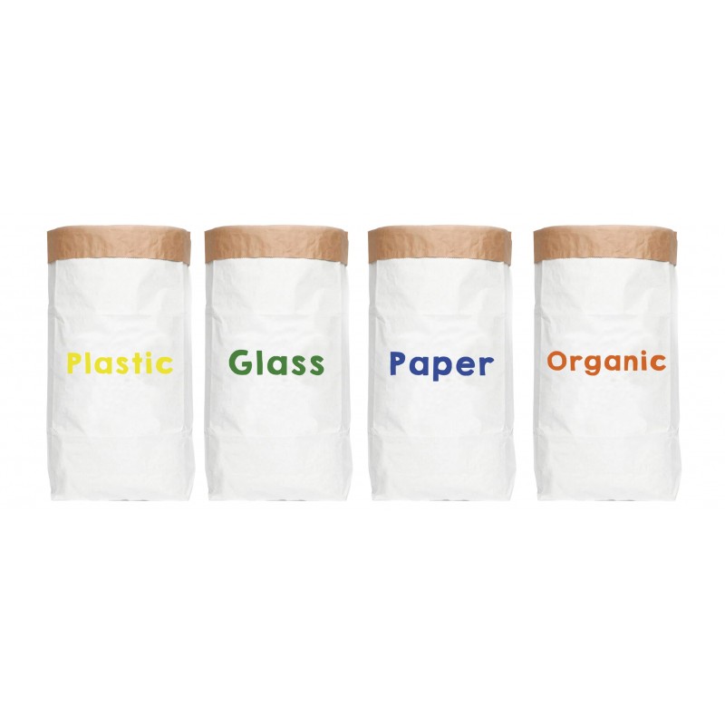 Set de Sacos de Papel Recycle