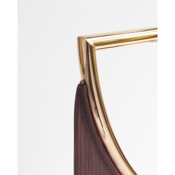 Wink Lamp Gold&maroon