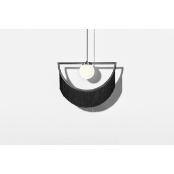 Wink Lamp Silver&Black