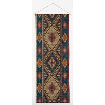 Embroidery Ikat Vertical Tapestry