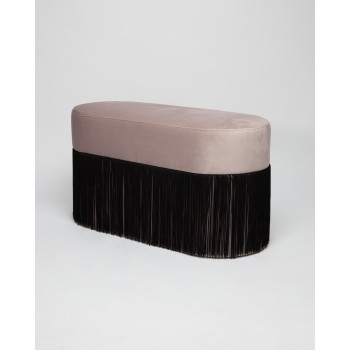 Pouf Pill L Warm Grey