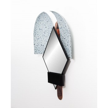 Bonnet Mirror Blue