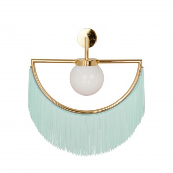 Wink Wall Lamp - Gold&Aquamarine