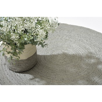 Alfombra Yute Gris