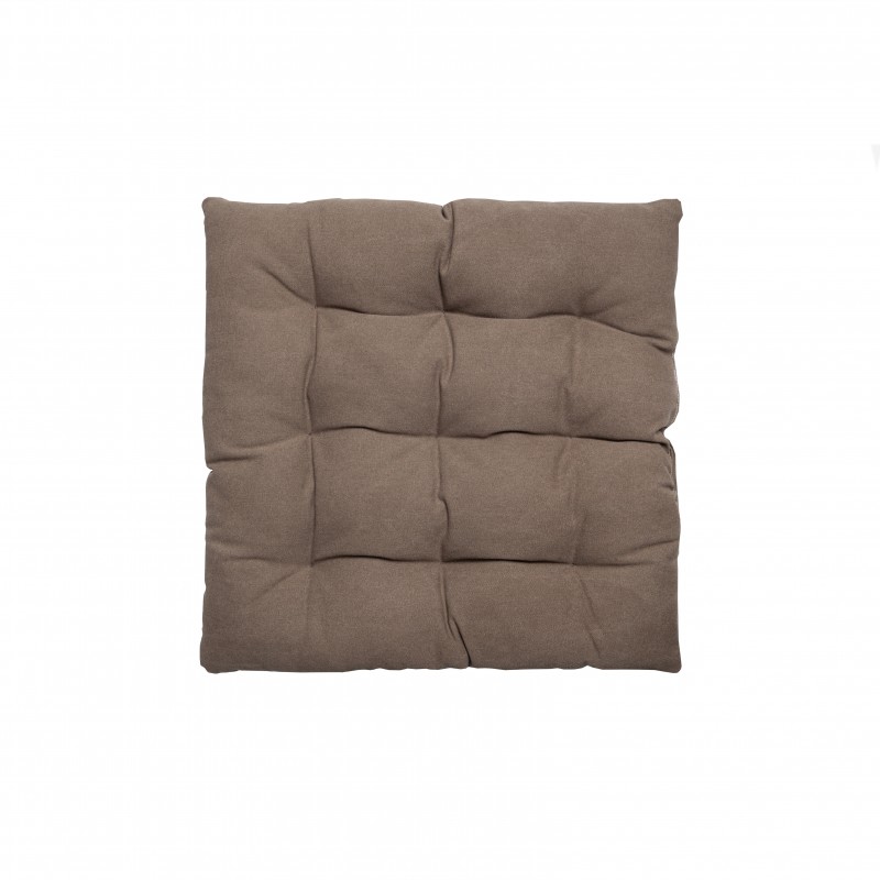 Coussin de sol marron