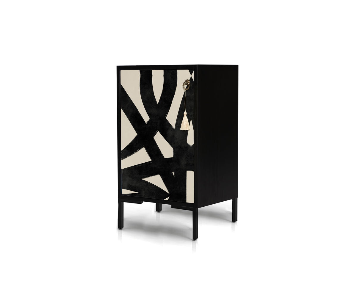 Mesita William (Abstract Lines)