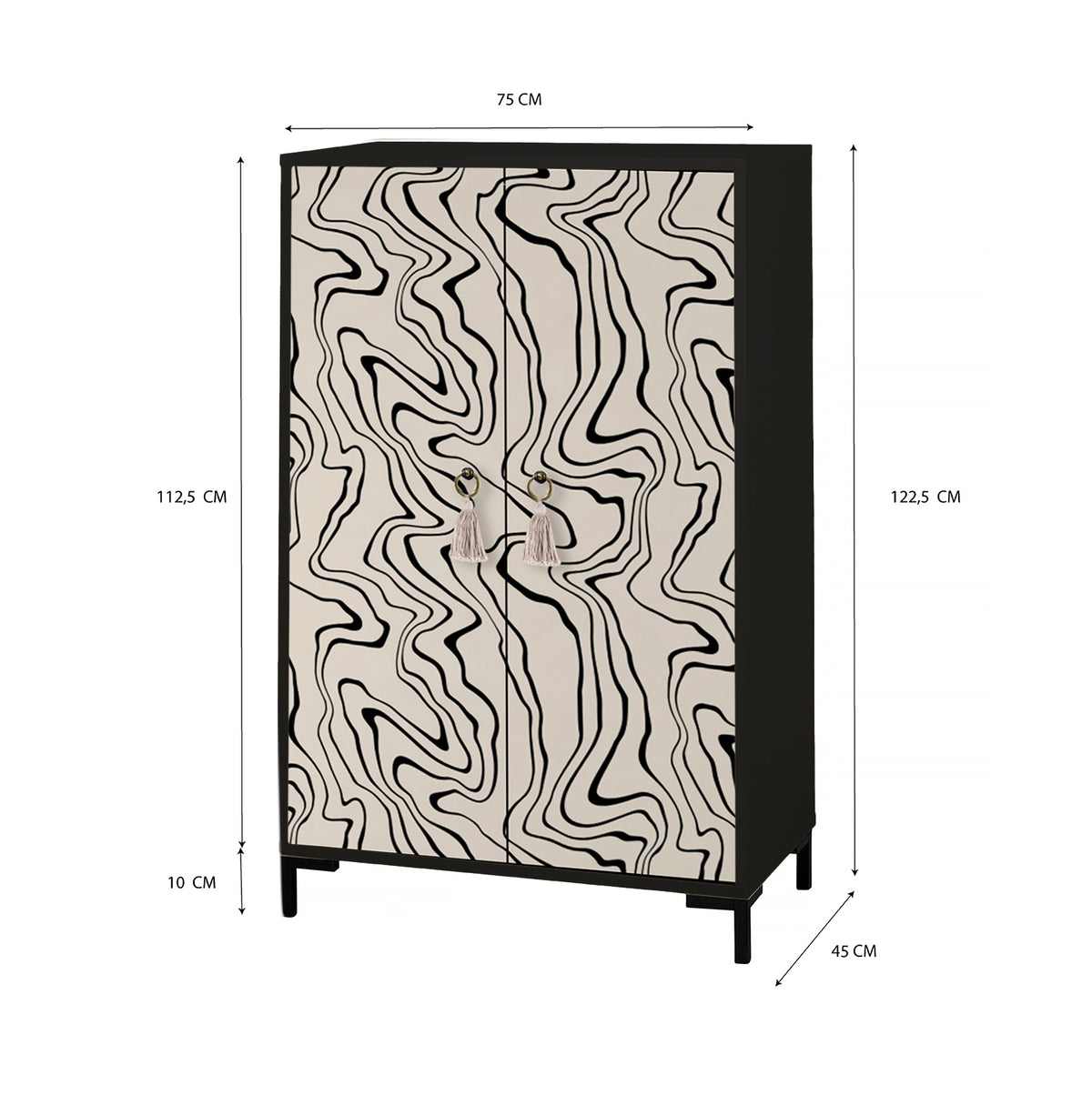 Walter Wardrobe (Wood Marble Texture)