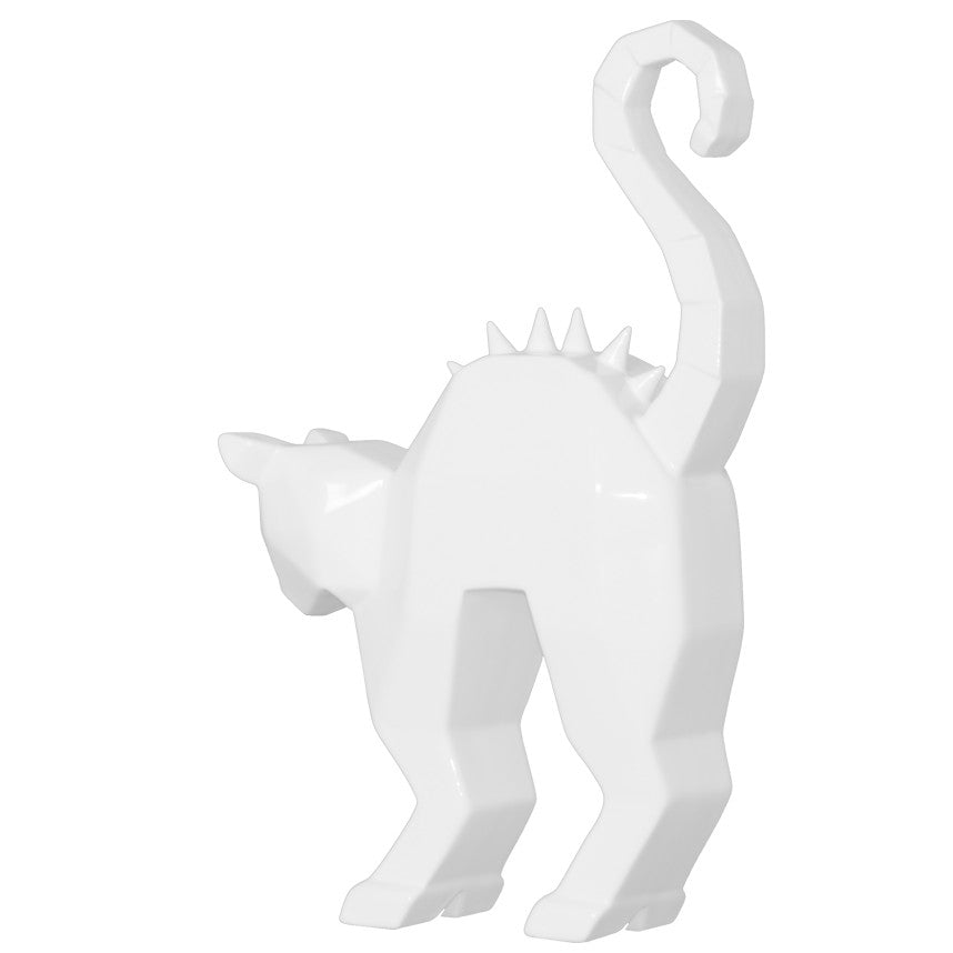 Creepy Cat Statue