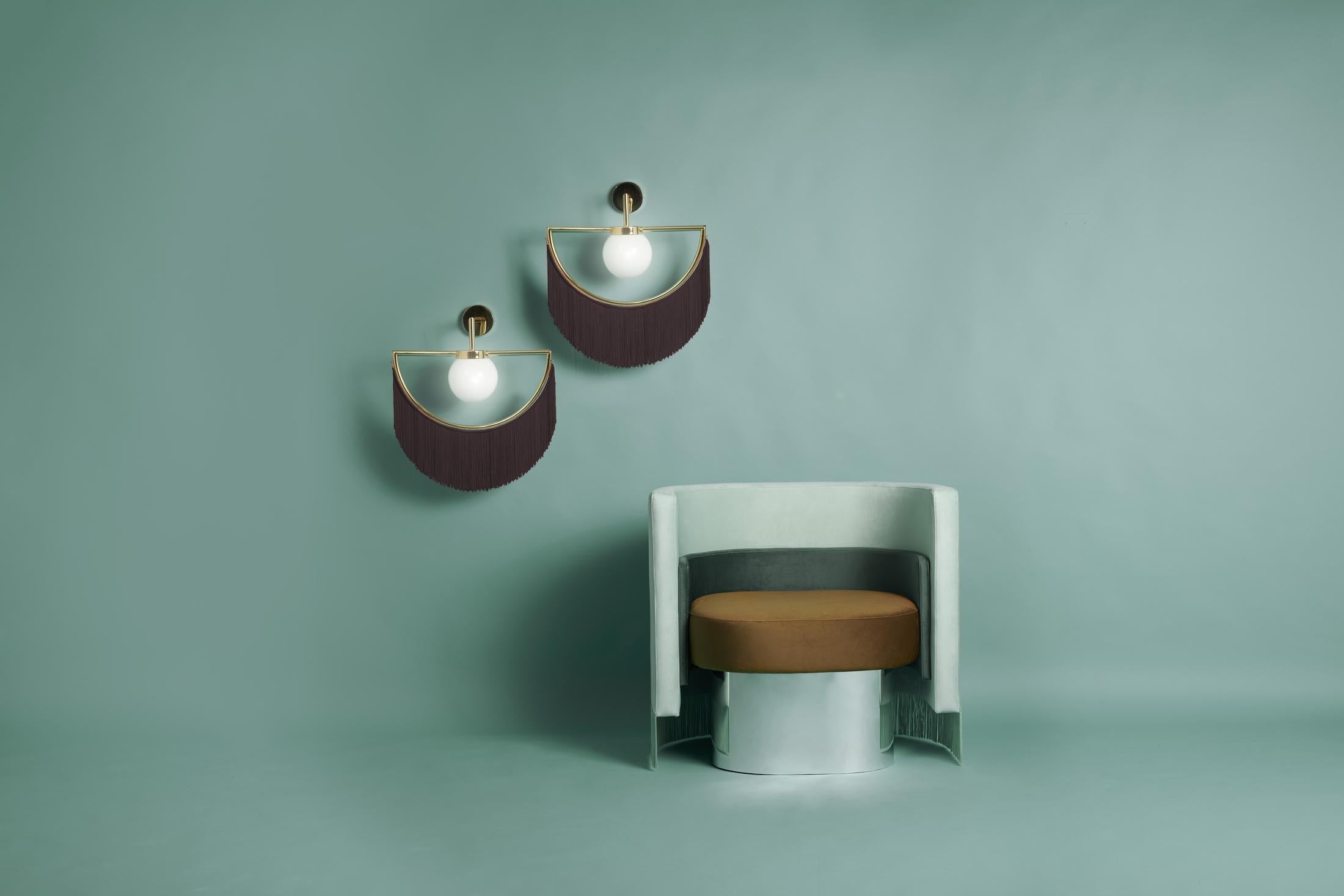 Wink Wall Lamp - Gold&Garnet