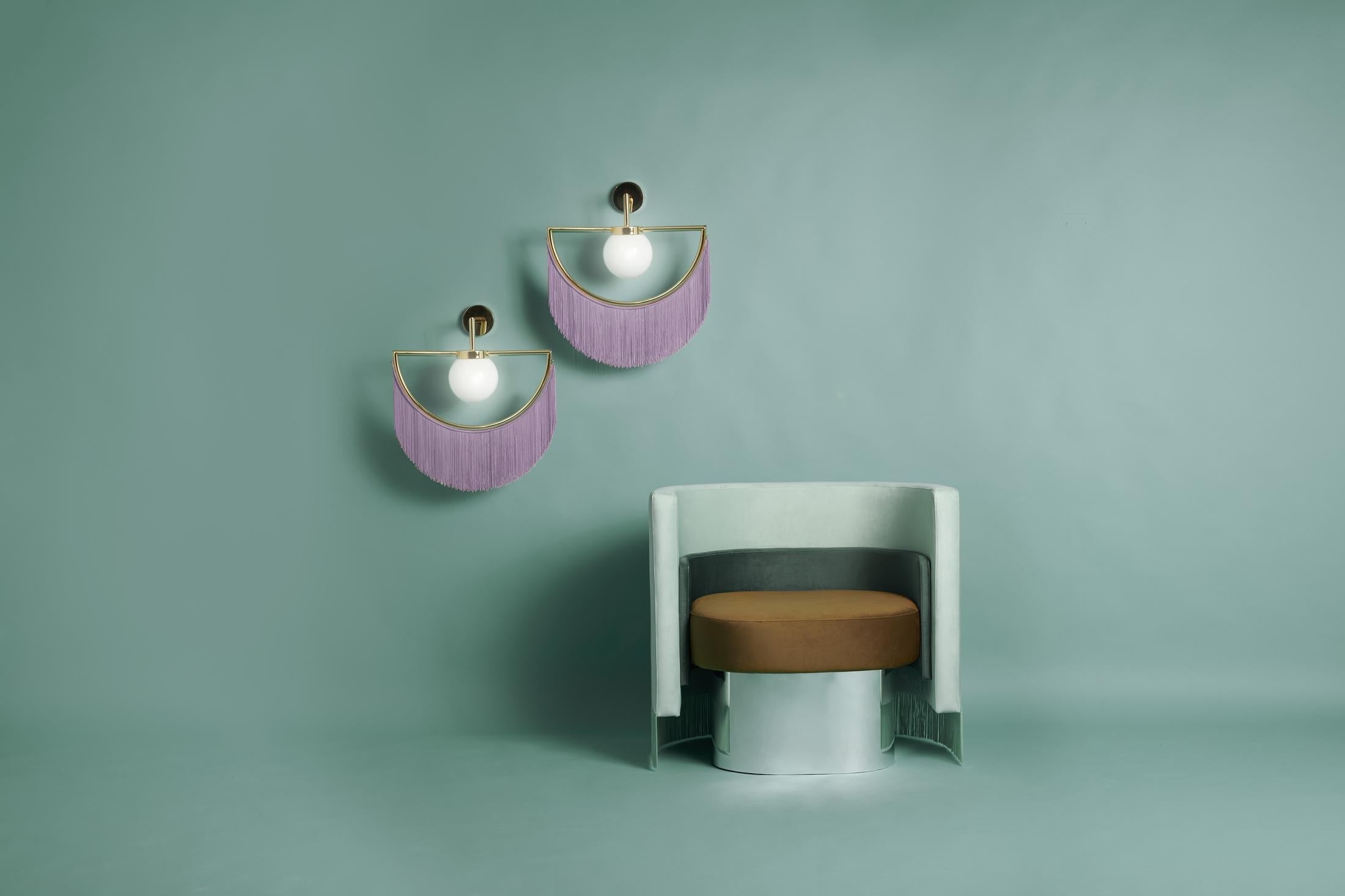 Wink Wall Lamp - Gold&Lilac