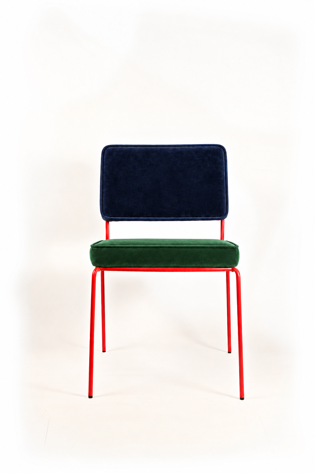 Silla Maura Roja Tapizado Velvet  Combo PRE-ORDER