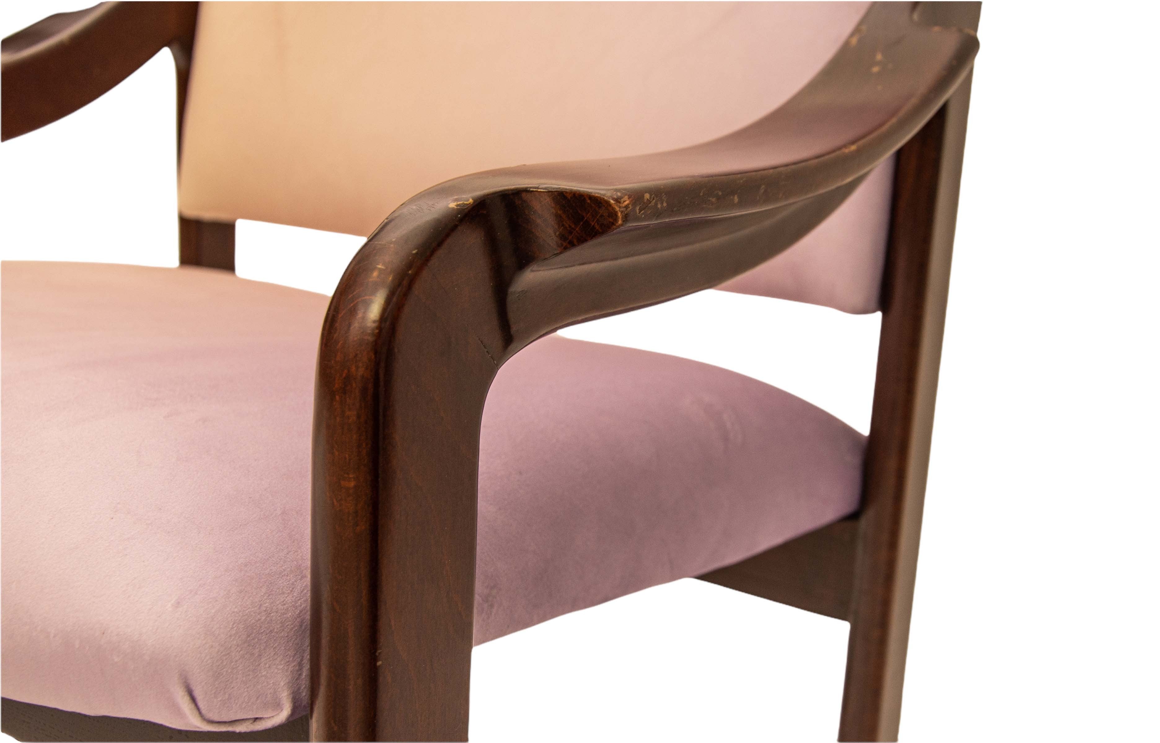 Chaise dégradée magique des années 70