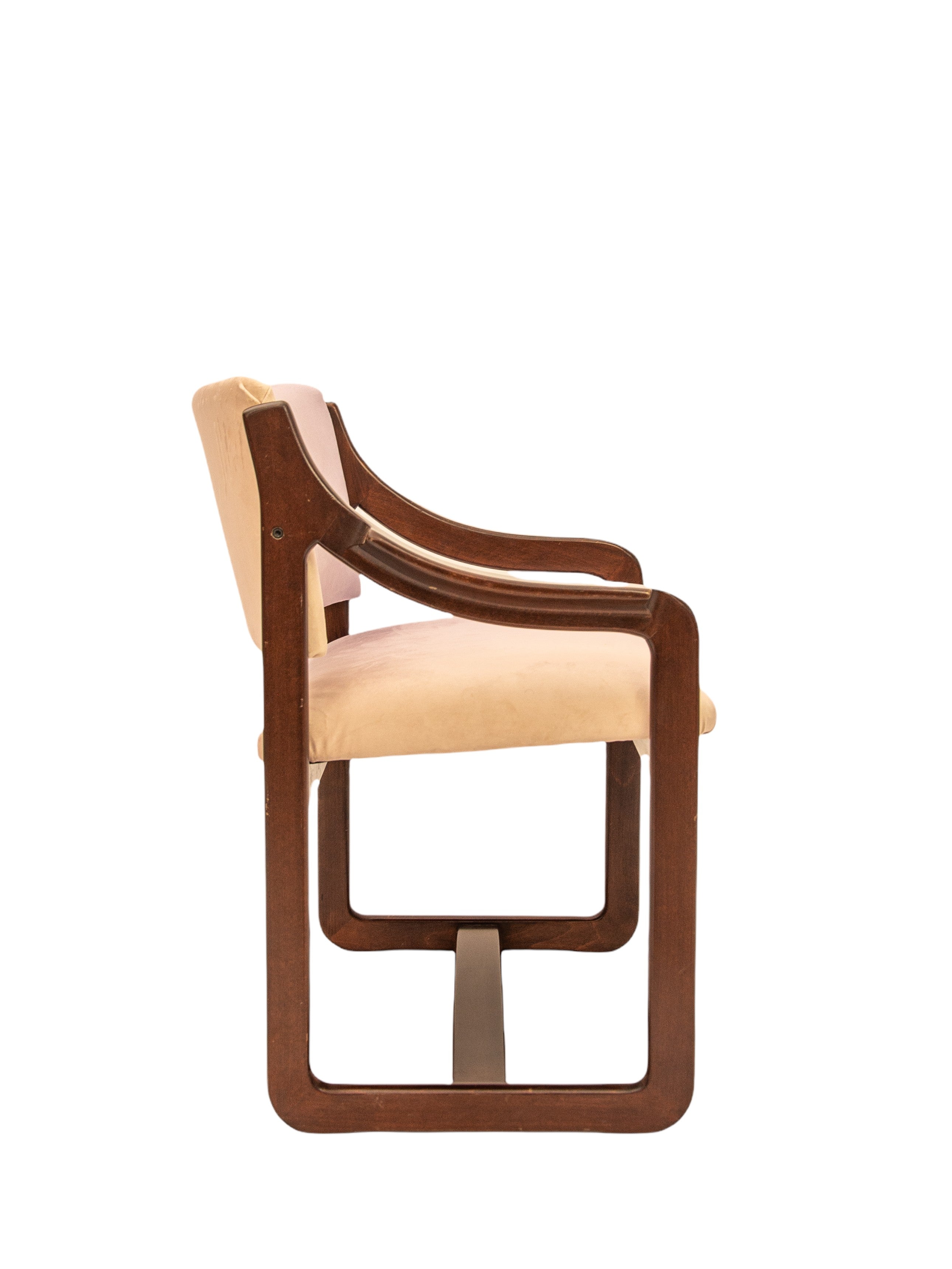 Chaise dégradée magique des années 70