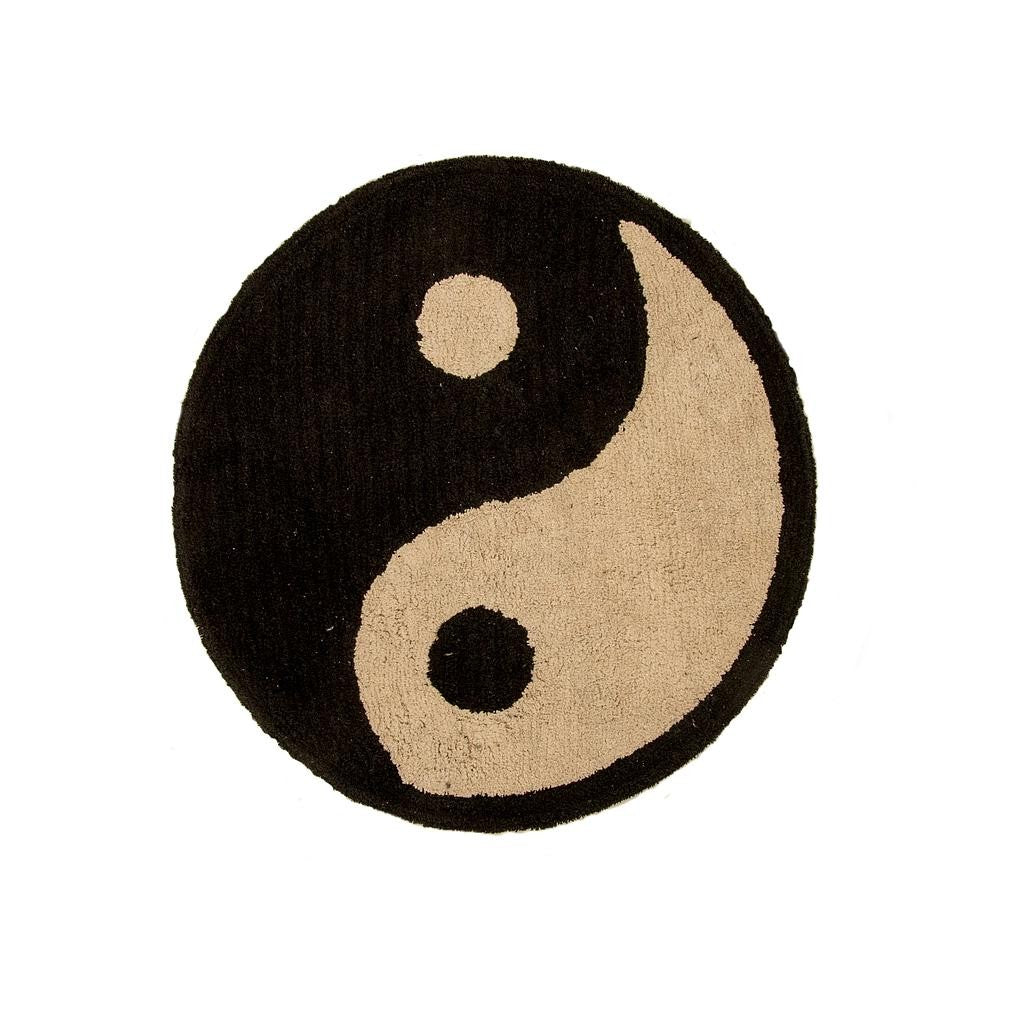 Yin Yang Cotton Rug 140