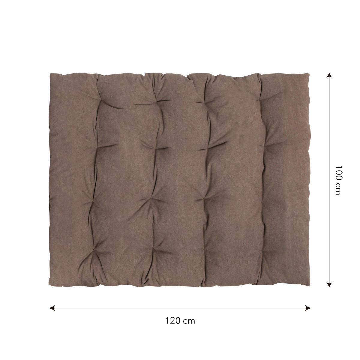 Colchón Futon de suelo marron