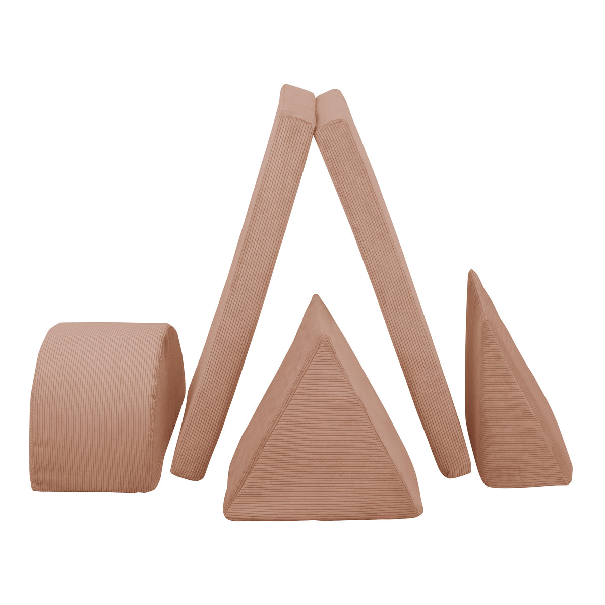 Bloque Psicomotricidad Montessori HalfTriangle Pink