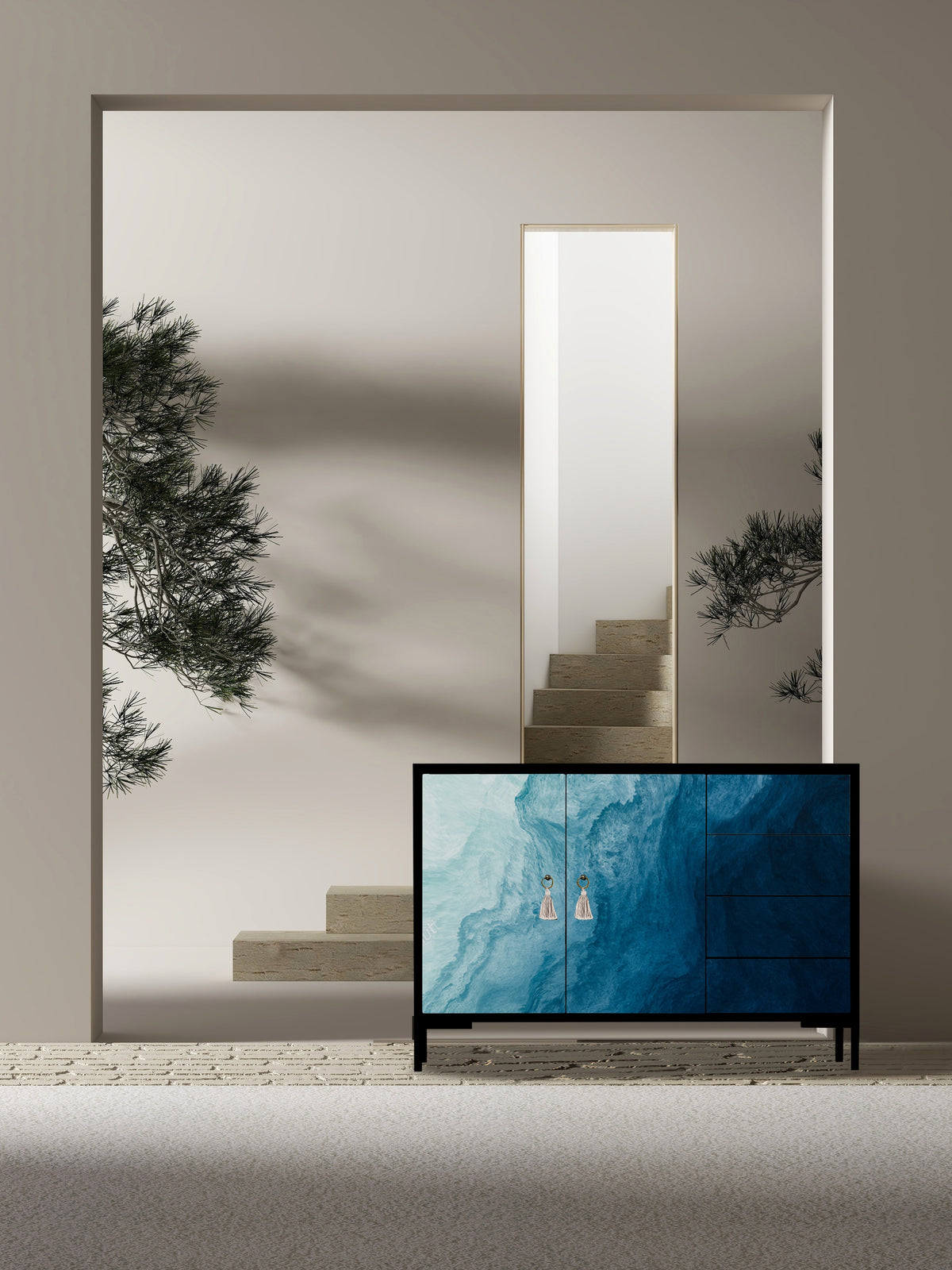 Wilma sideboard Blue Ocean