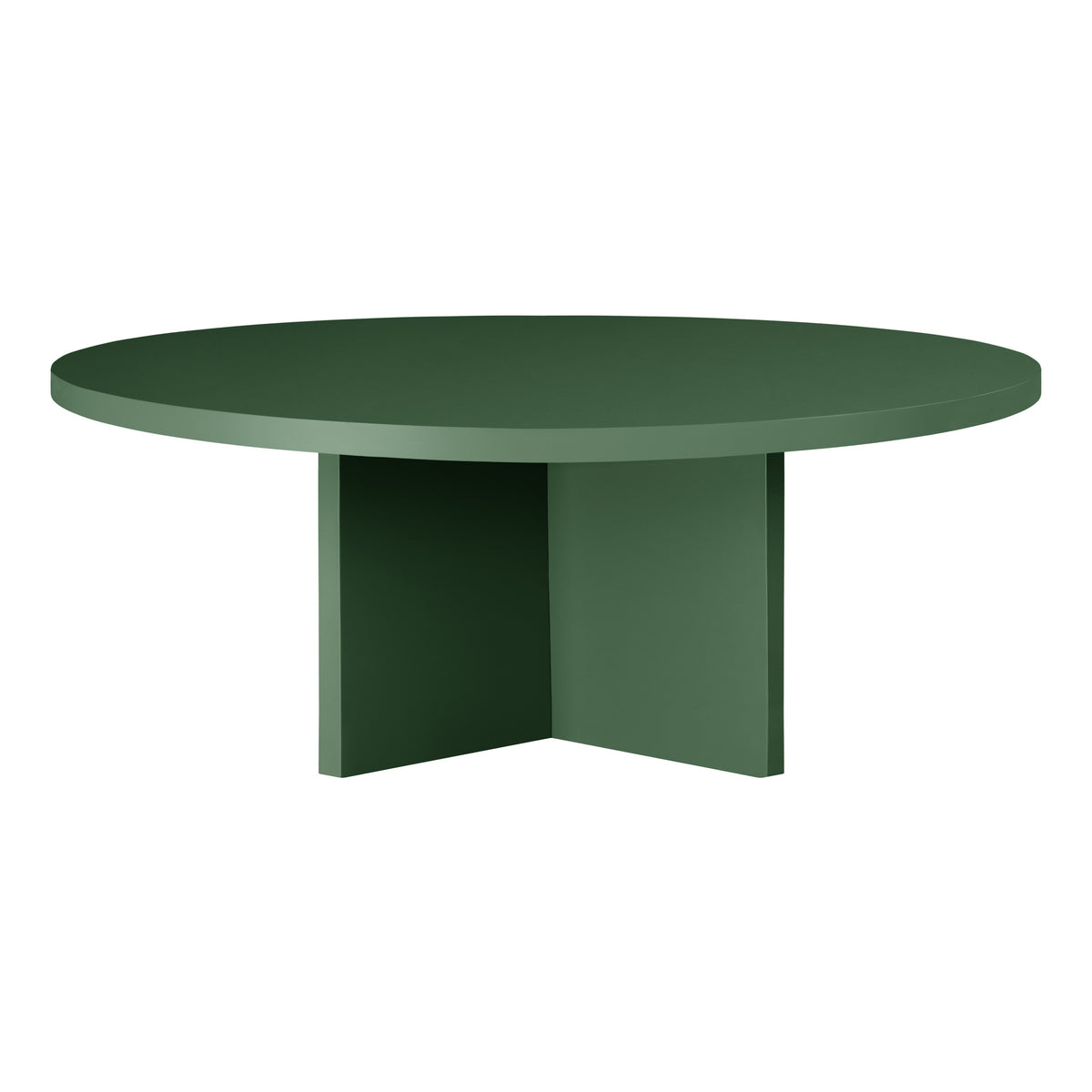 Mesa baja redonda Pausa Cedar 100