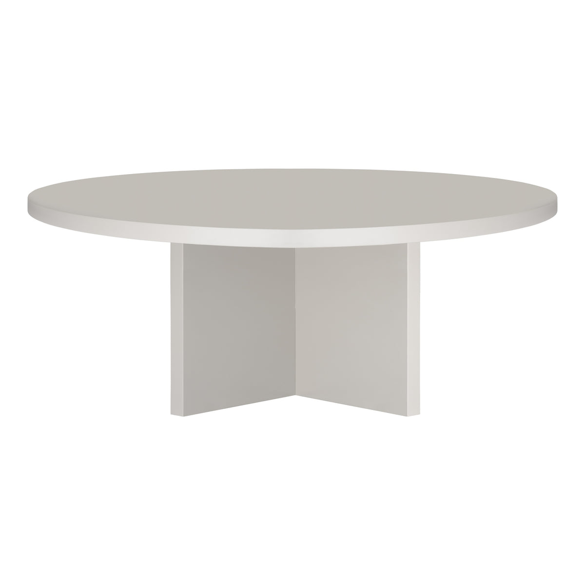 Round lower table Pause Taupe