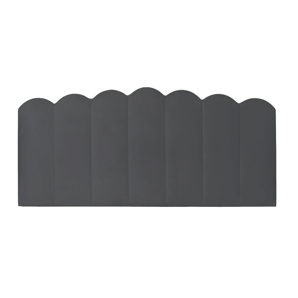 Tête de lit Shell 135 gris froid