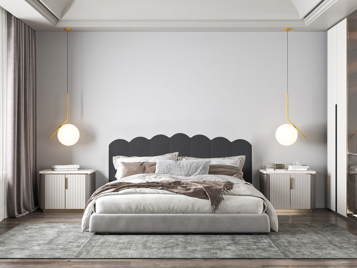 Cabecero Shell 135 Cool Grey