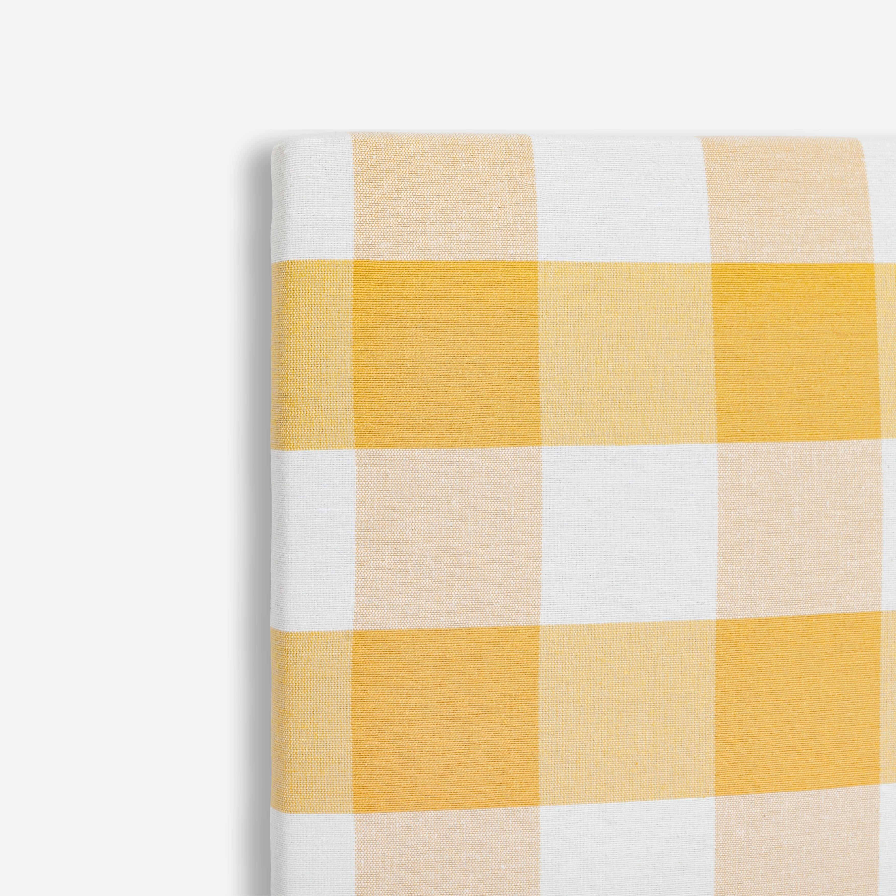 Tête de lit Billie 150 Vichy jaune