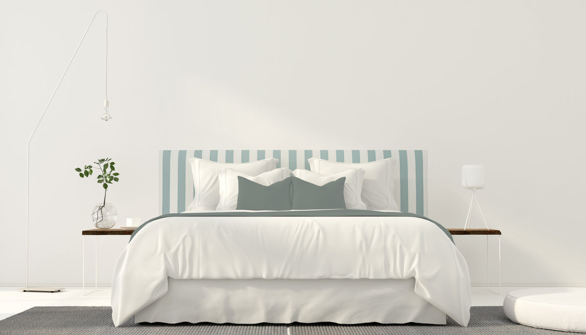 Cabecero Billie 150 Stripes Turquesa