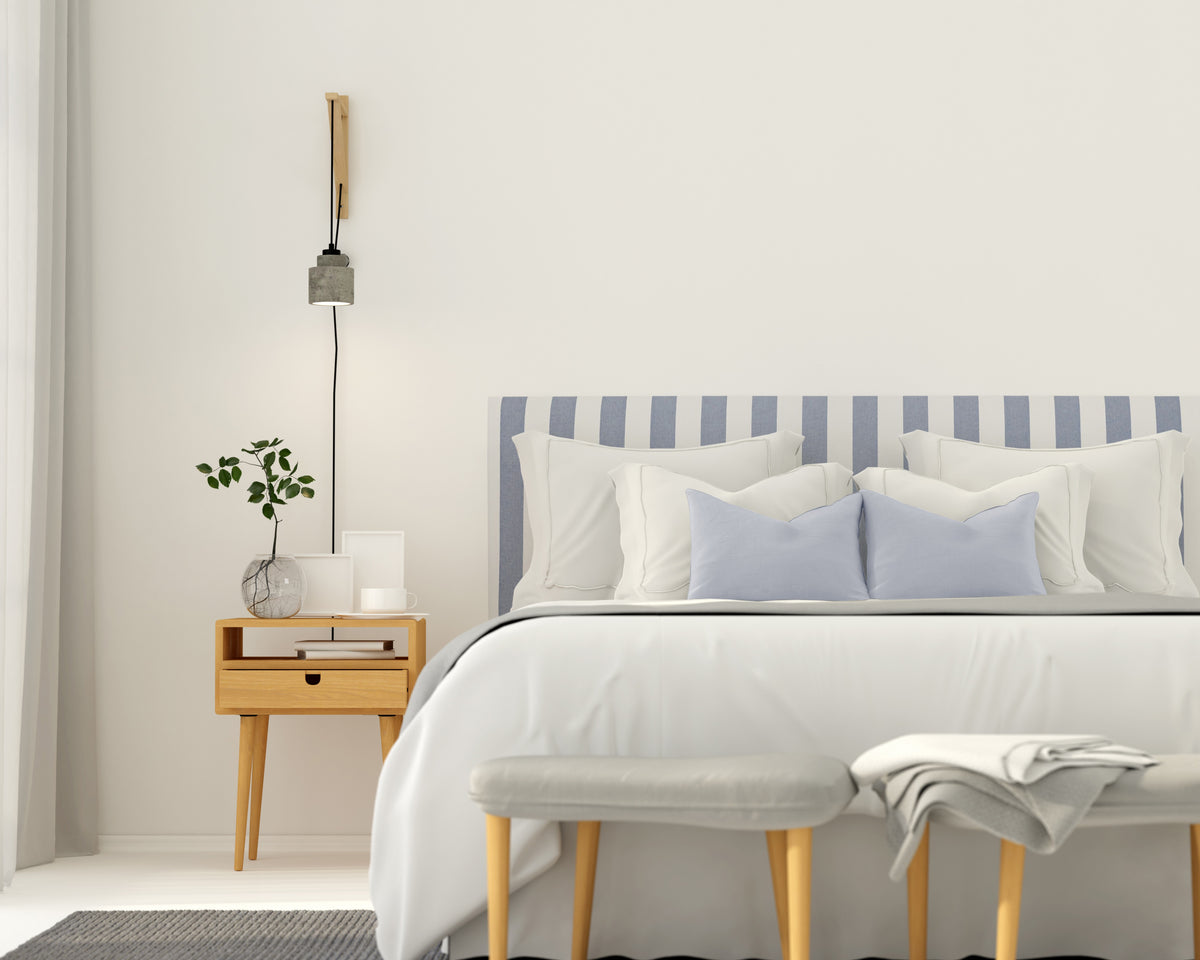 Cabecero Billie 150 Stripes Azul