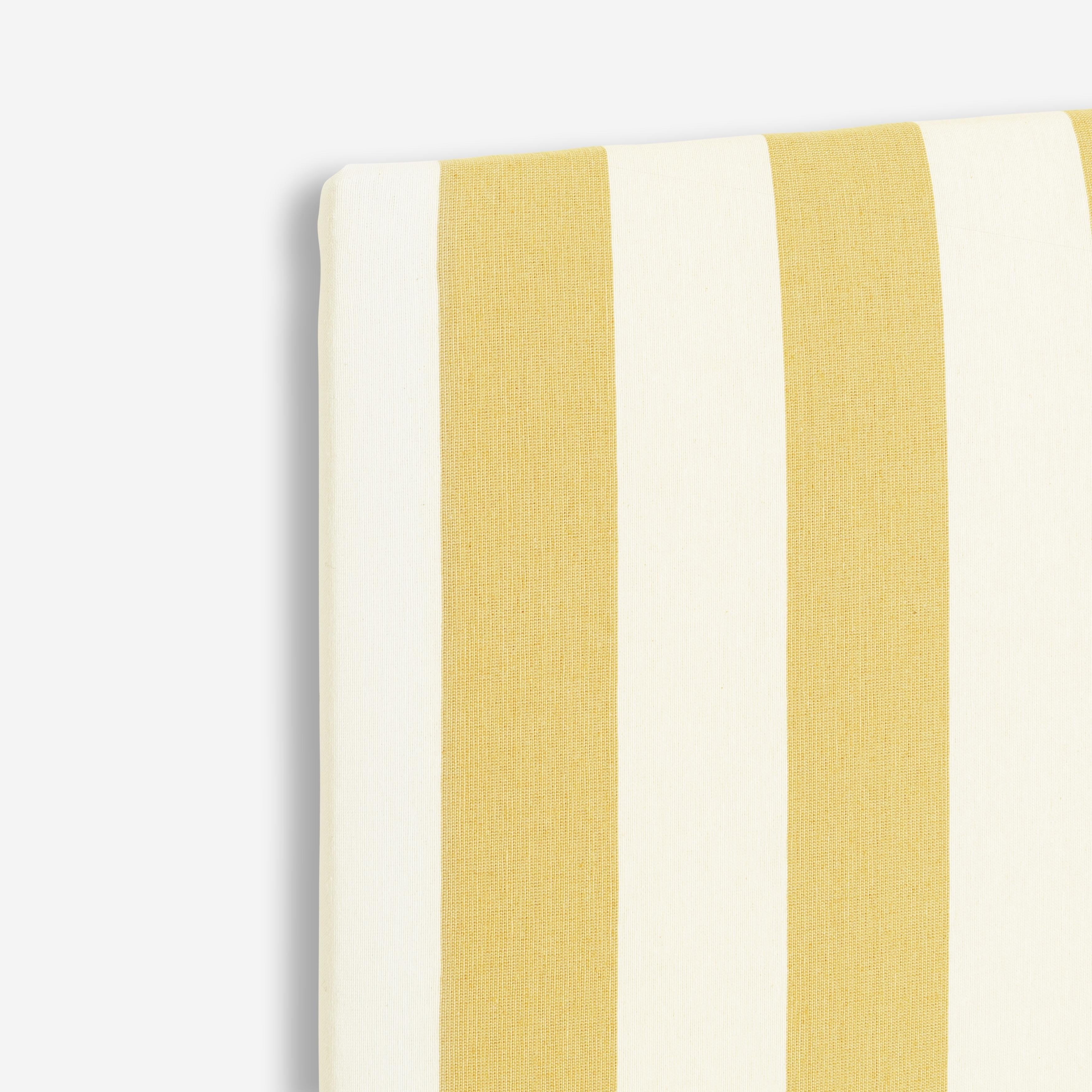 Tête de lit Billie 150 rayures jaune