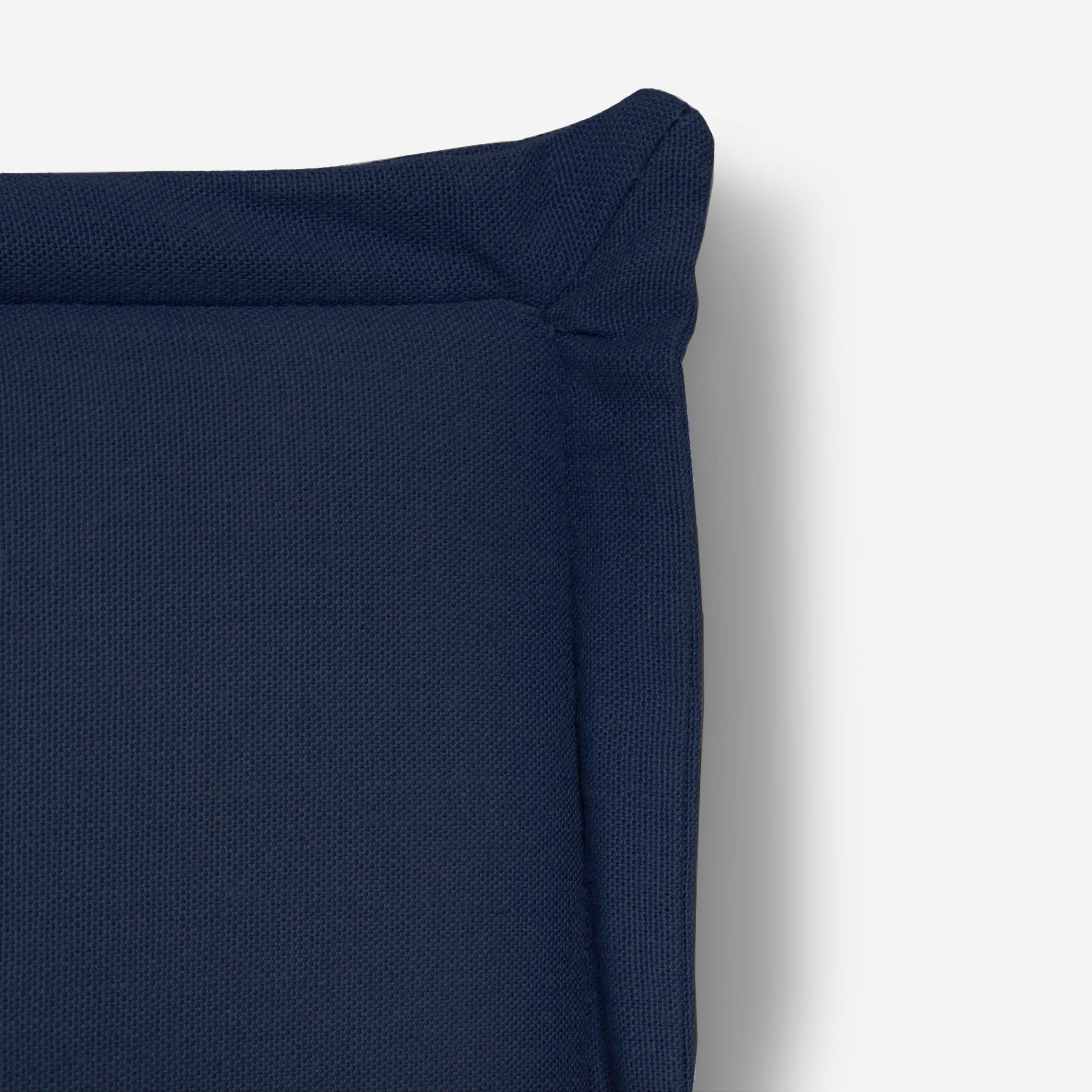 Cabecero tapizado Lino 135  Edmond Blue