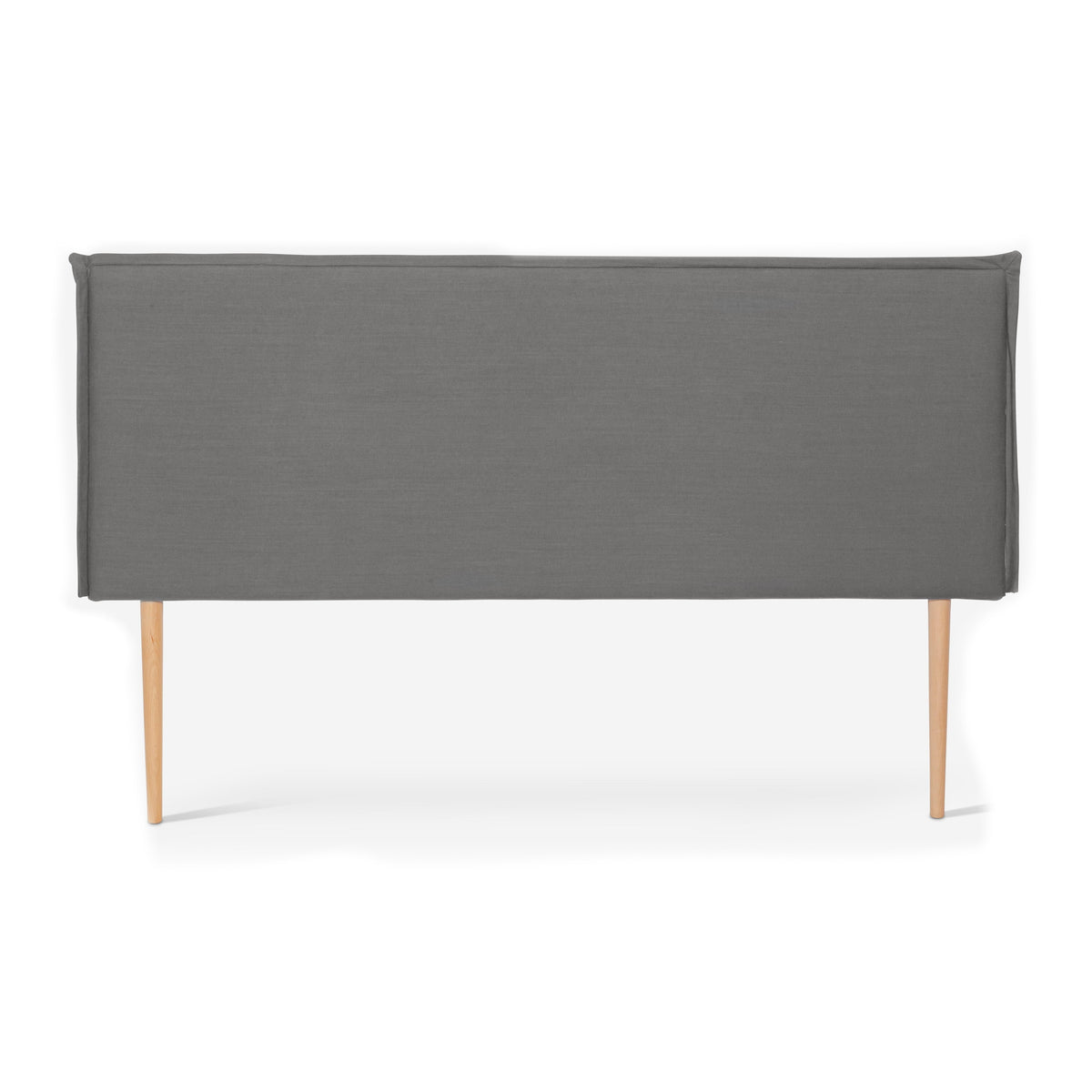 Linen upholstered headboard 135 Edmond Gray