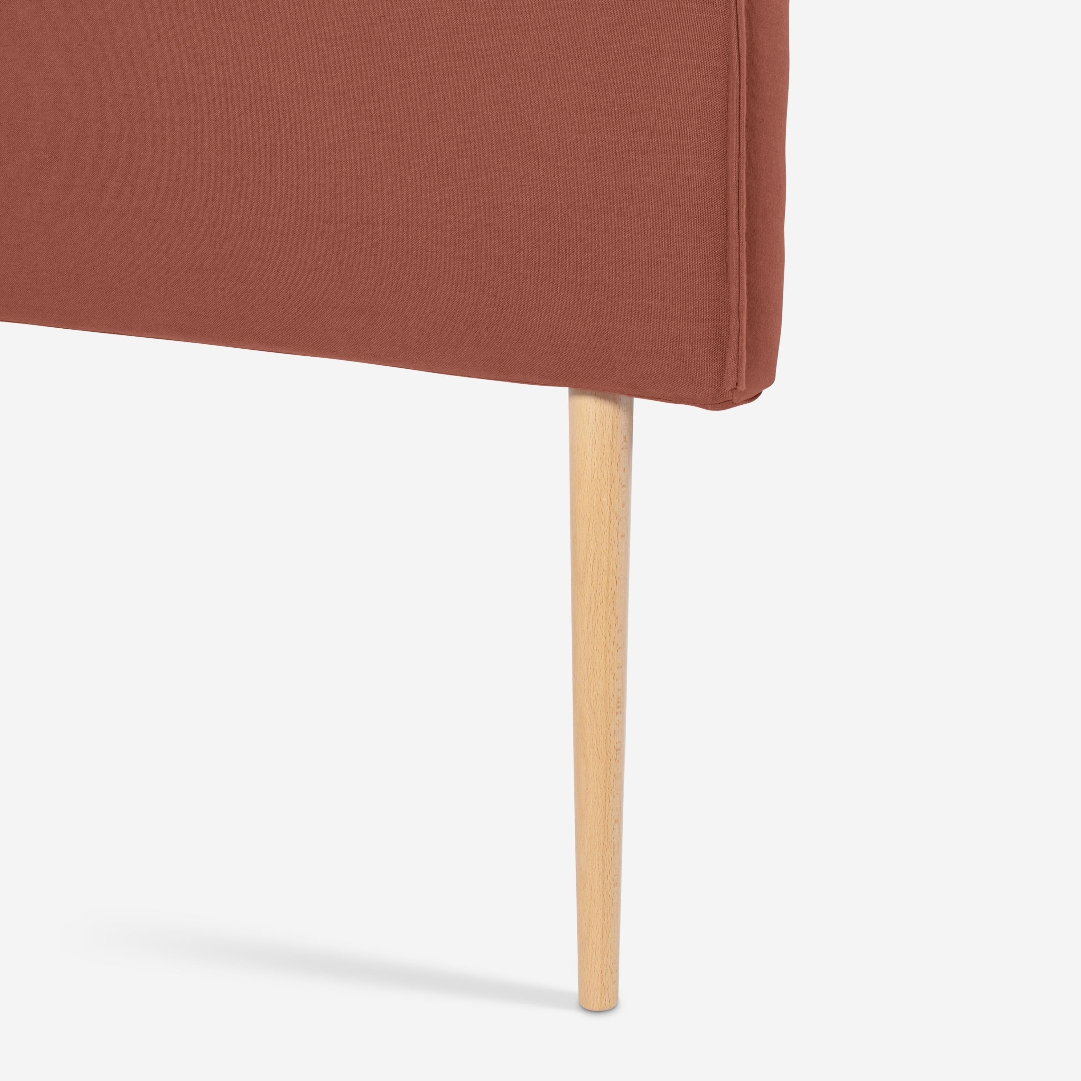 Headboard upholstered linen 135 Edmond Teja