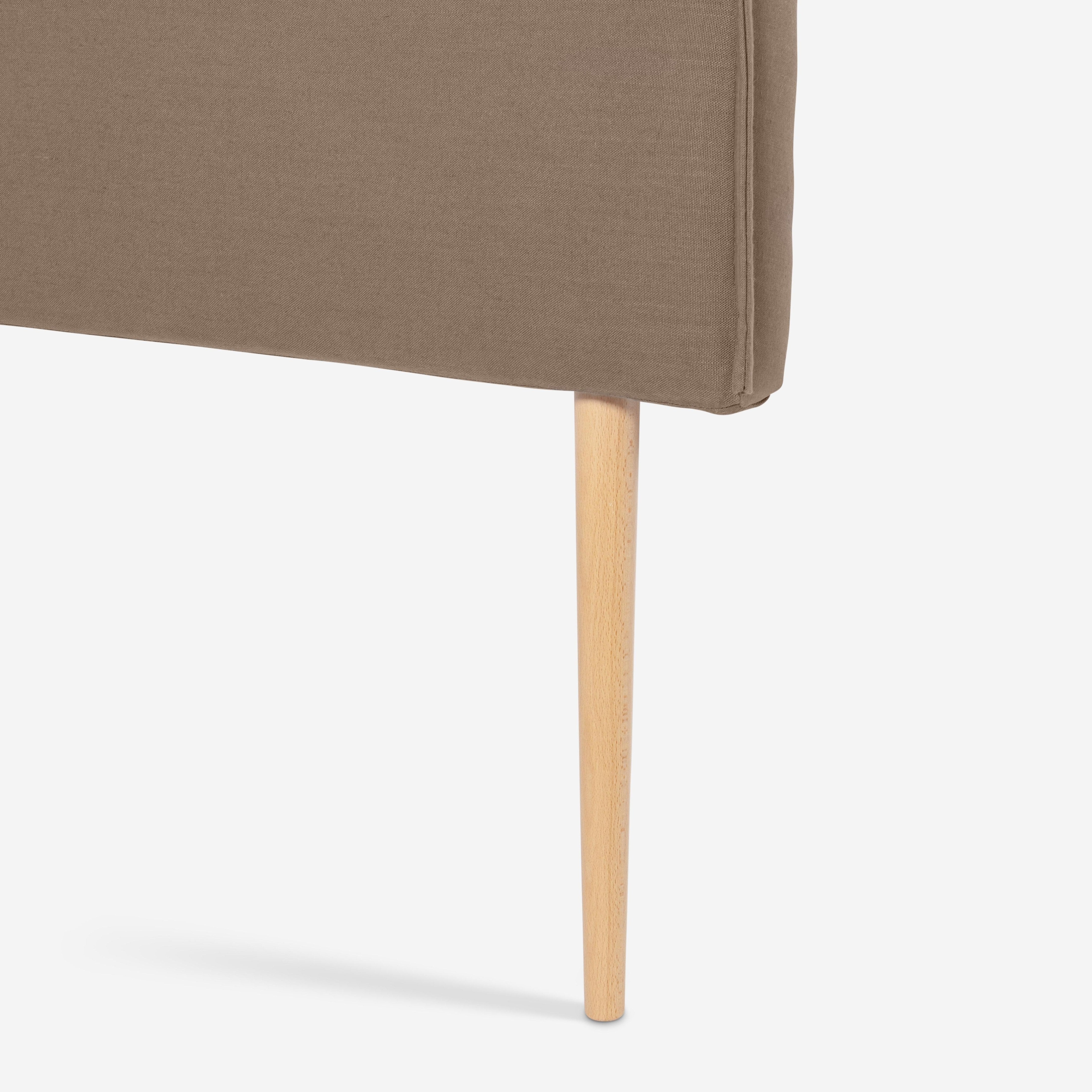 Linen upholstered head 150 Edmond Marron