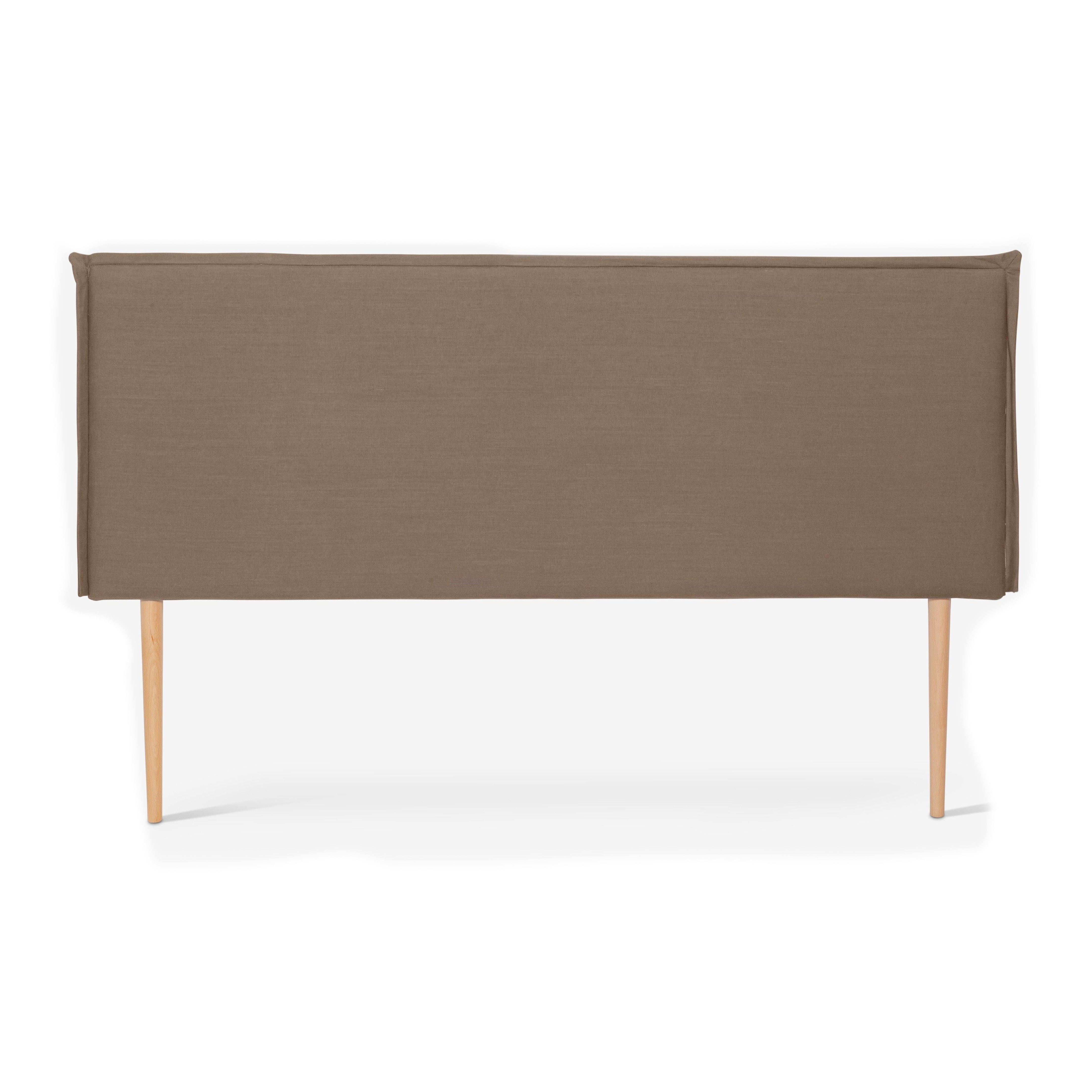 Linen upholstered head 150 Edmond Marron