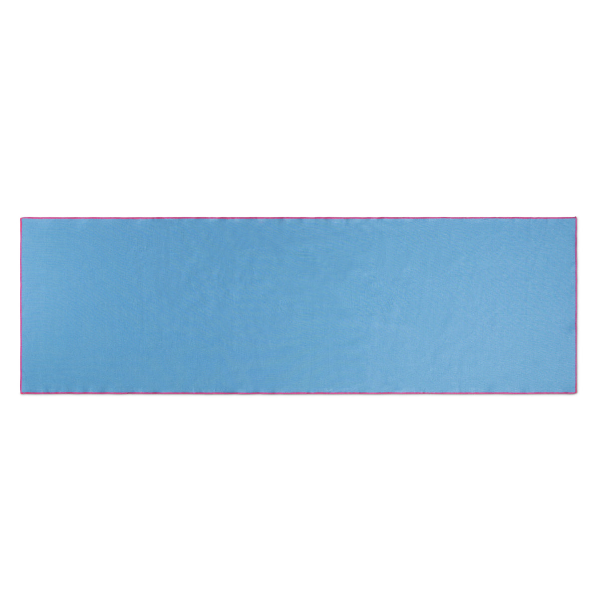 Set 2 caminos de mesa Contrast Edge Azul