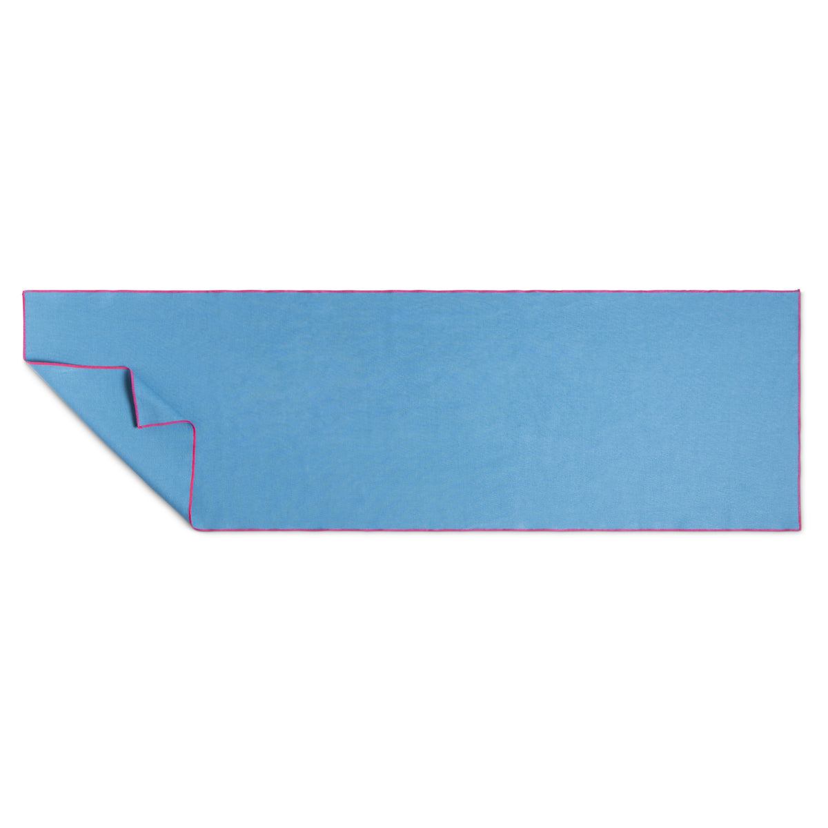 Set 2 caminos de mesa Contrast Edge Azul