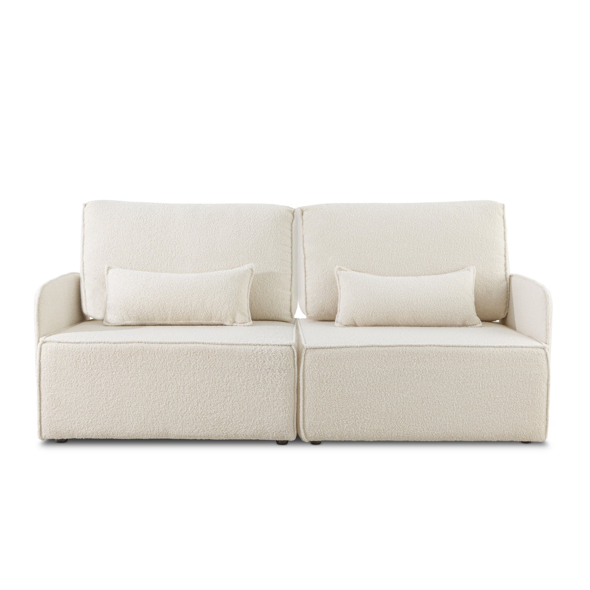 Sofa Modular Lea 2 plazas Chaiselongue Snow