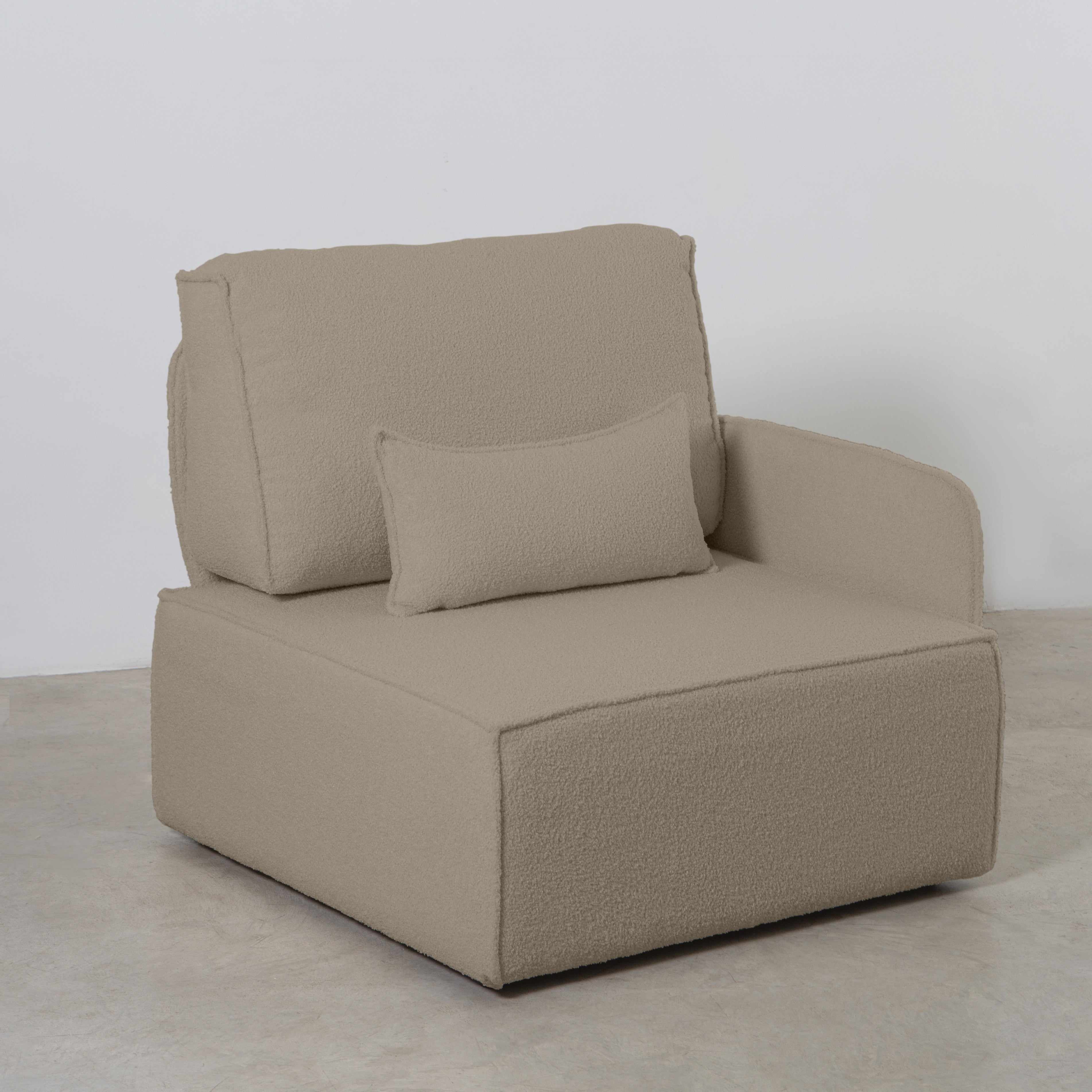 Sofa Modular Lea 3 plazas Chaiselongue Stone
