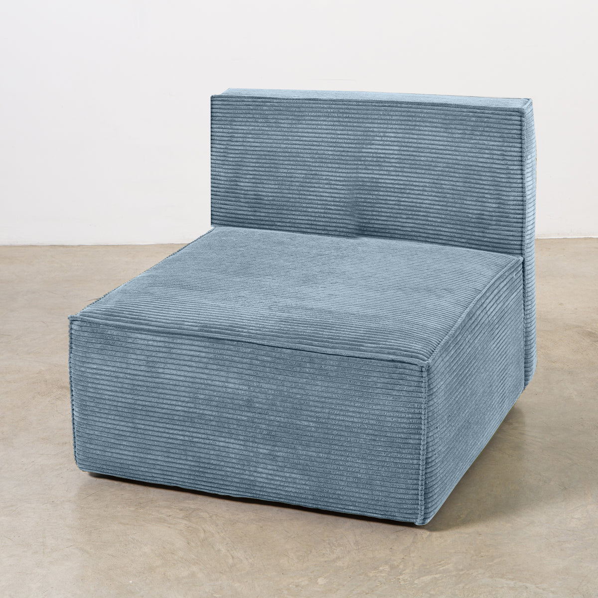 Sofa Harper 2 plazas Chaiselongue Azul