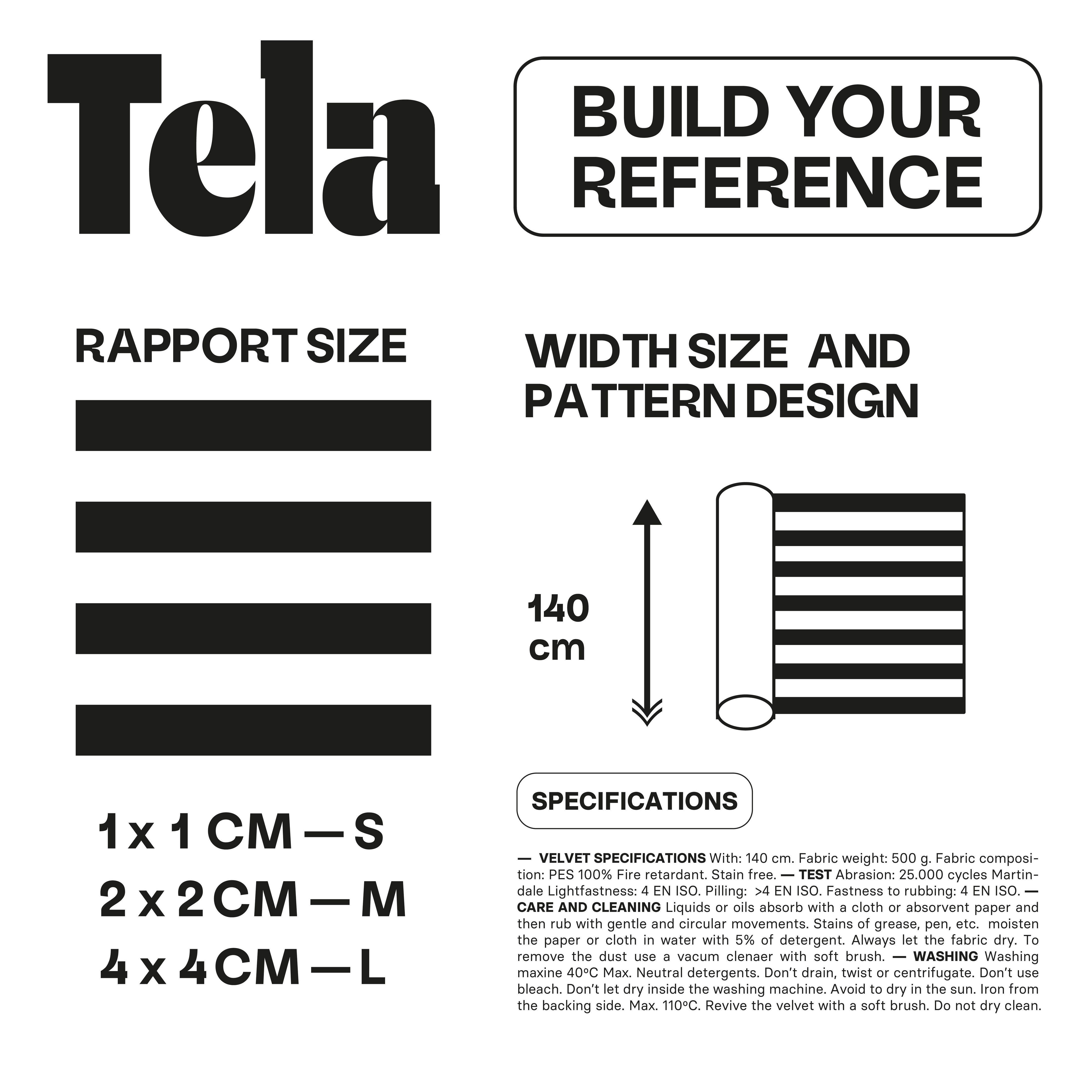 Tela velvet Stripes 009